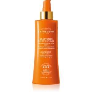 Institut Esthederm Adaptasun Protective Body Lotion loțiune de protecție solară cu o protectie UV ridicata 200 ml-Țena