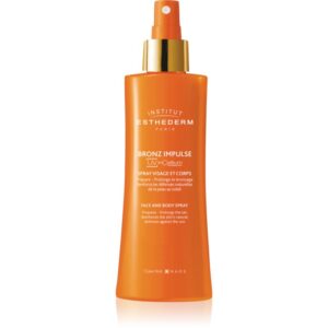 Institut Esthederm Bronz Impulse Face and Body Spray Spray emulsie pentru bronz rapid și de durată pentru față și corp 150 ml-ro