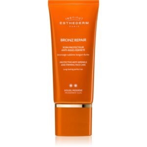 Institut Esthederm Bronz Repair Protective Anti-Wrinkle and Firming Face Care cremă facială antirid pentru fermitate protectie medie impotriva razelor-Țena