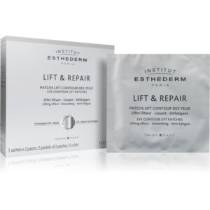 Institut Esthederm Lift & Repair Eye Contour Lift Patches plasture antirid pentru zona de sub ochi 5x2 buc-Țena
