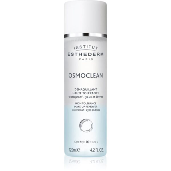 Institut Esthederm Osmoclean High Tolerance Make-up Remover două faze pentru îndepărtarea machiajului de pe ochi și buze 125 ml-ro