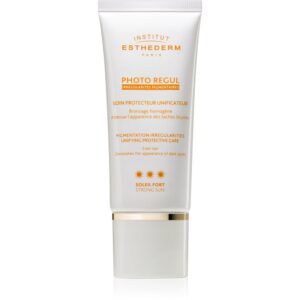 Institut Esthederm Photo Regul Pigmentation Irregularities Unifying Protective Care tratament pentru îndepărtarea petelor pigmentare cu o protectie UV-Țena