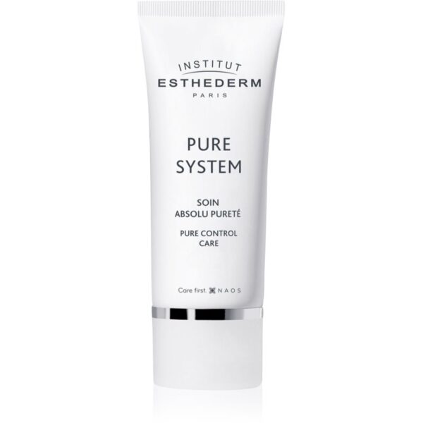 Institut Esthederm Pure System Pure Control Care crema matifianta pentru reglarea cantitatii de sebum. 50 ml-Țena