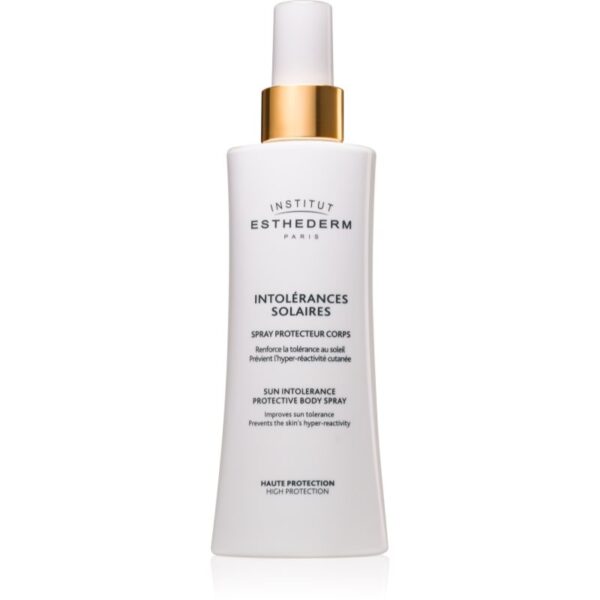 Institut Esthederm Sun Intolerance Body Spray spray protector pentru corp cu intoleranță la soare cu o protectie UV ridicata 150 ml-Țena