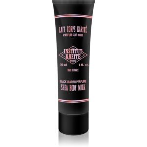 Institut Karité Paris Black Leather Shea Body Milk lapte de corp unt de shea 30 ml-ro