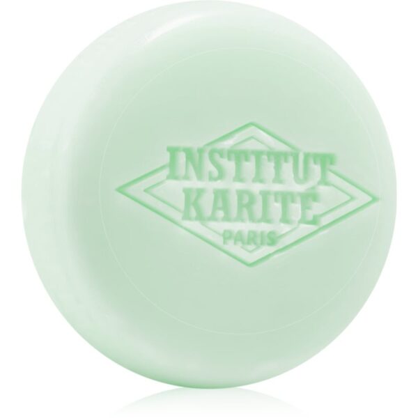 Institut Karité Paris Lily Of The Valley Shea Macaron Soap săpun solid + carcasă 27 g-Țena