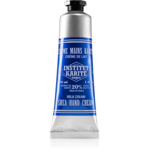 Institut Karité Paris Milk Cream Shea Hand Cream crema de maini hidratanta unt de shea tube only 30 ml-Țena