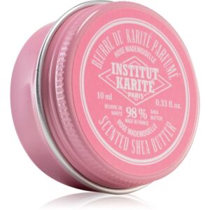 Institut Karité Paris Rose Mademoiselle 98% Scented Shea Butter unt de shea produs parfumat 10 ml-Țena