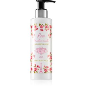 Institut Karité Paris Rose Mademoiselle Shea Body Milk loțiune de corp hidratantă unt de shea 200 ml-Țena