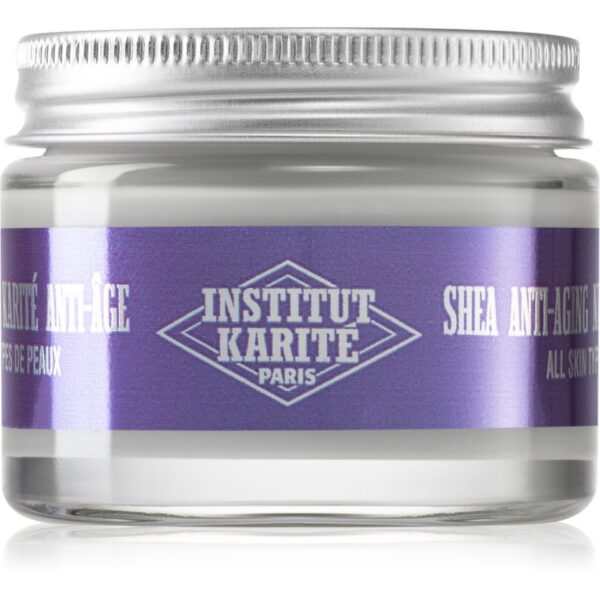 Institut Karité Paris Shea Anti-Aging Night Cream crema de noapte hidratanta împotriva îmbătrânirii pielii 50 ml-ro