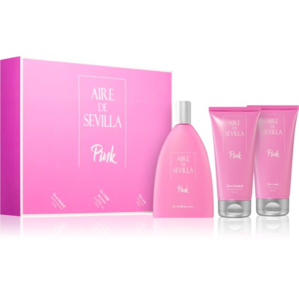 Instituto Español Aire De Sevilla Pink set cadou pentru femei-Țena
