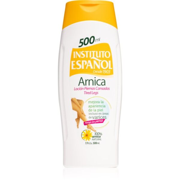 Instituto Español Arnica lapte de corp pentru picioare obosite 500 ml-Țena