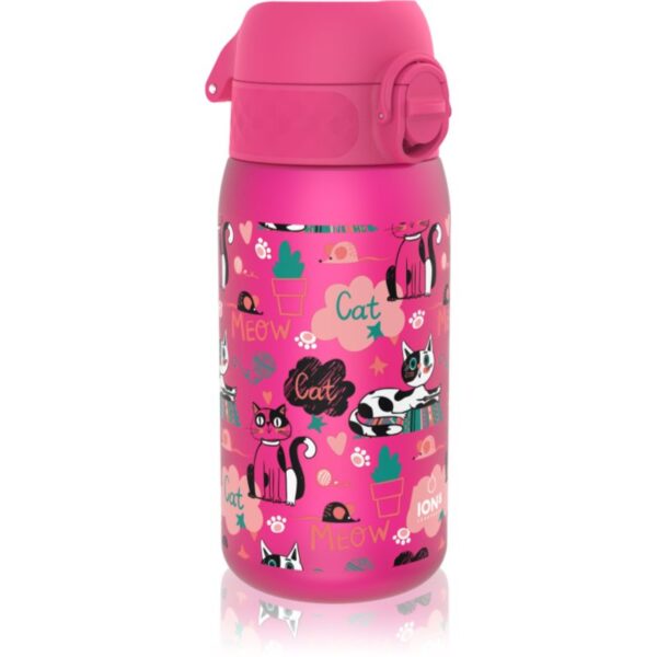 Ion8 Leak Proof sticla pentru apa pentru copii Cats 350 ml-ro