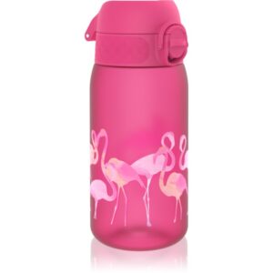 Ion8 Leak Proof sticla pentru apa pentru copii Flamingos 350 ml-ro