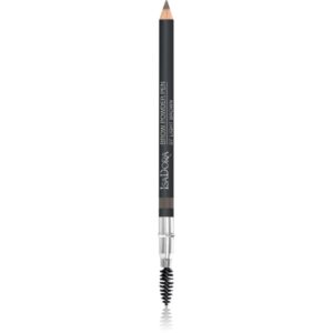 IsaDora Brow Powder Pen creion pentru sprancene cu pensula culoare 04 Light Brown 1.1 g-Țena