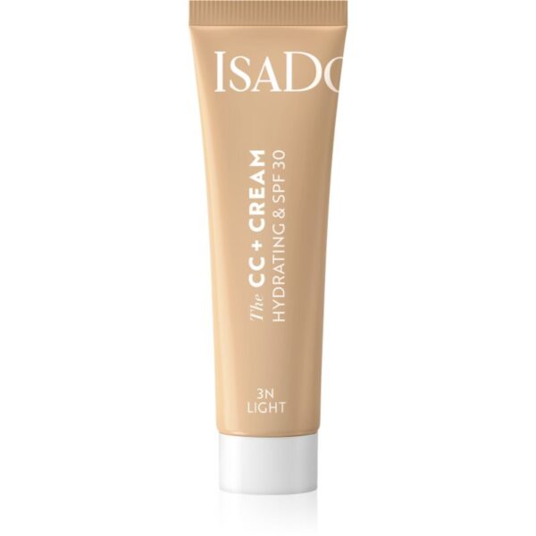 IsaDora CC + Cream crema CC hidratanta SPF 30 culoare 3N Light 30 ml-ro