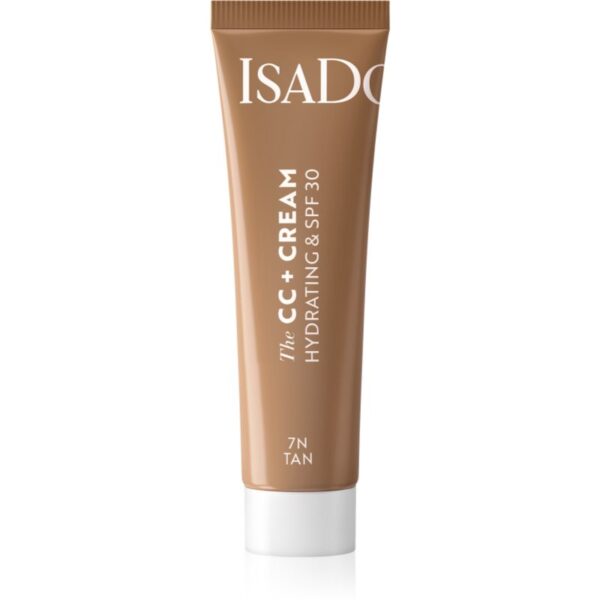 IsaDora CC + Cream crema CC hidratanta SPF 30 culoare 7N Tan 30 ml-ro