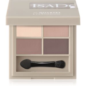 IsaDora The Eyeshadow Quartet paletă cu farduri de ochi culoare 01 Muddy Nudes 3.5 g-ro