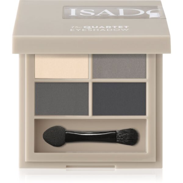 IsaDora The Eyeshadow Quartet paletă cu farduri de ochi culoare 03 Smoky Eyes 3.5 g-ro