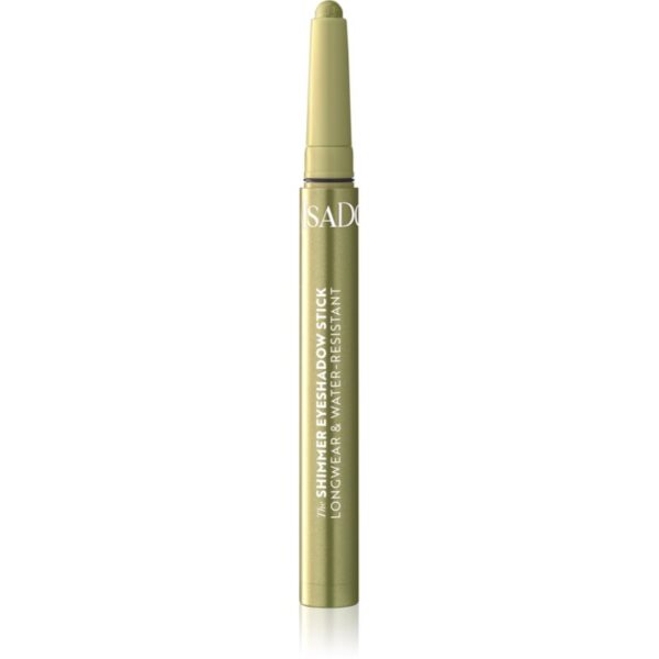 IsaDora The Eyeshadow Stick Shimmer creion de ochi lunga durata cu particule stralucitoare culoare 45 Green Shimmer 1.2 g-Țena