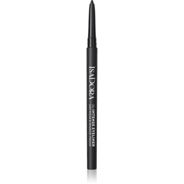IsaDora The Intense Eyeliner dermatograf persistent rezistent la apa culoare 60 Intense Black 0.35 g-ro