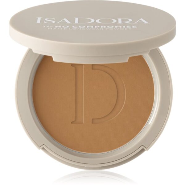 IsaDora The No Compromise Matte Longwear Powder pudra compacta pentru un aspect mat culoare 70 Neutral Tan 8 g-ro