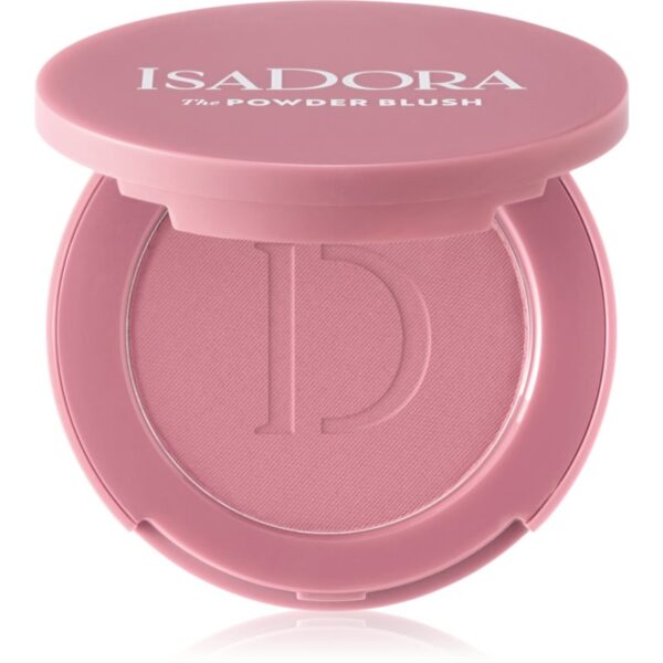 IsaDora The Powder Blush fard de obraz sub forma de pudra culoare 07 Cool Pink 4.5 g-ro