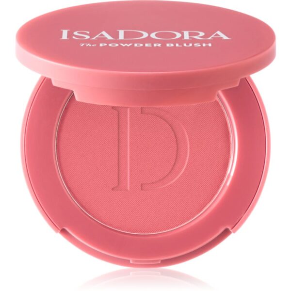 IsaDora The Powder Blush fard de obraz sub forma de pudra culoare 09 Coral Pink 4.5 g-ro