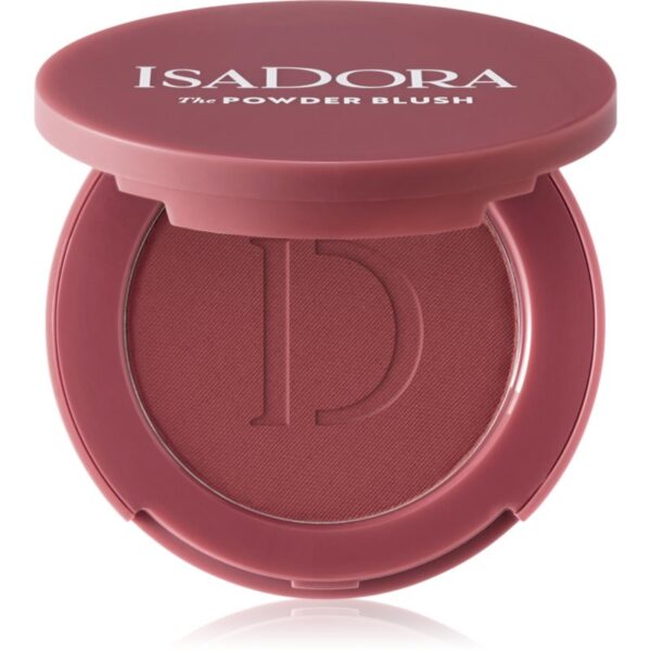 IsaDora The Powder Blush fard de obraz sub forma de pudra culoare 11 Deep Berry 4.5 g-ro