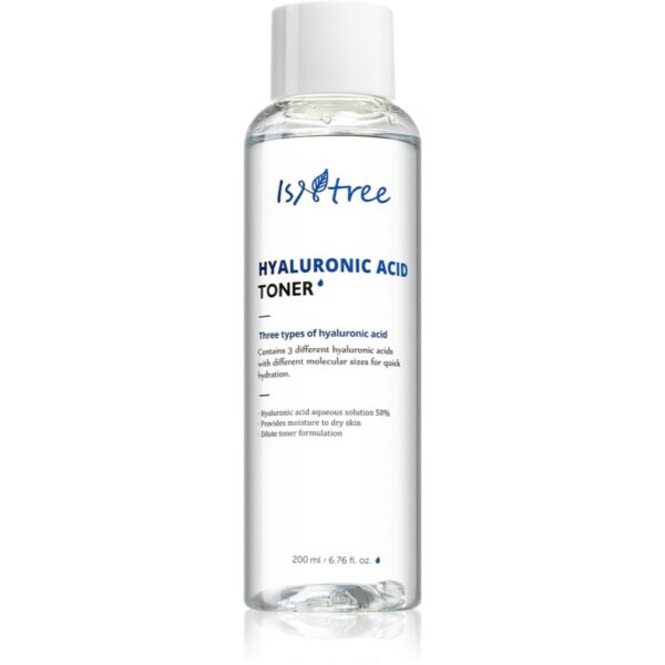 Isntree Hyaluronic Acid tonic pentru hidratarea pielii cu acid hialuronic 200 ml-Țena