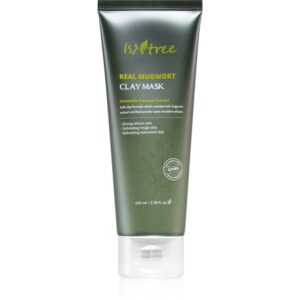 Isntree Real Mugwort masca pentru curatare profunda pentru pielea problematică și grasă 100 ml-Țena