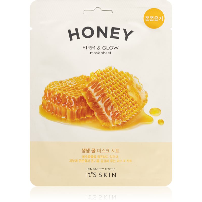 It´s Skin The Fresh Mask Honey mască textilă iluminatoare cu efect de întărire 20 g-ro