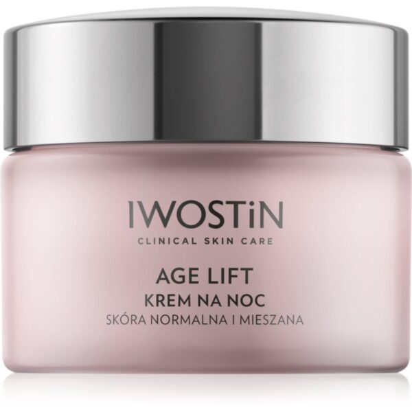 Iwostin Age Lift crema de noapte pentru contur pentru piele normală și mixtă 50 ml-Țena