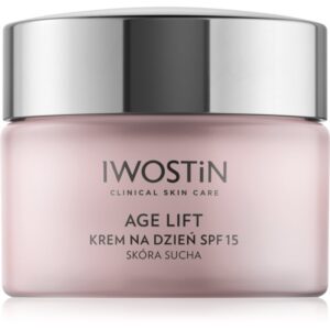 Iwostin Age Lift crema de zi pentru contur pentru tenul uscat SPF 15 50 ml-Țena