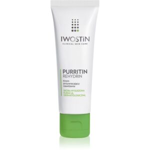 Iwostin Purritin Rehydrin crema de zi hidratanta pentru piele uscata si iritata in urma tratamentului antiacneic 40 ml-ro