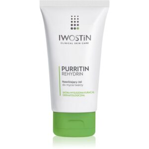 Iwostin Purritin Rehydrin gel hidratant de curatare pentru piele uscata si iritata in urma tratamentului antiacneic 150 ml-ro