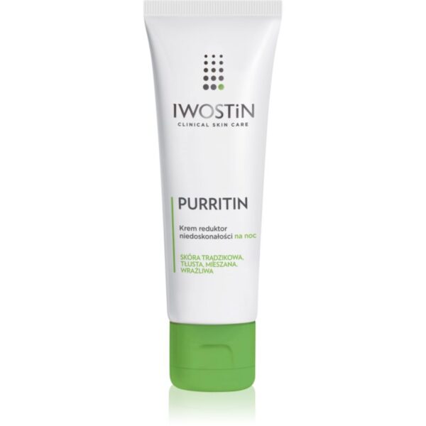 Iwostin Purritin crema de noapte pentru tenul gras