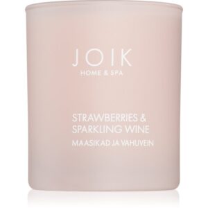JOIK Home & Spa Strawberries & Sparkling Wine lumânare parfumată 150 g-ro