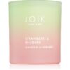 JOIK Home & Spa Strawberry & Rhubarb lumânare parfumată 150 g-ro
