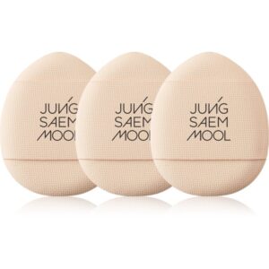 JUNG SAEM MOOL Skinny-Tap Puff burete precizie pentru fond de ten 3 buc-ro