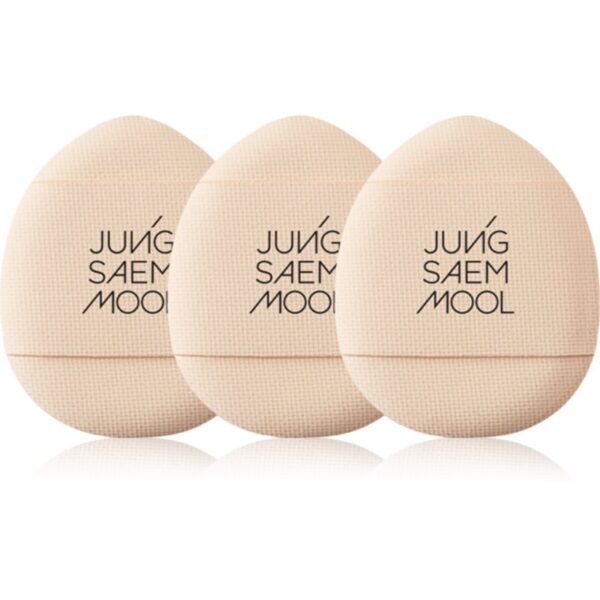 JUNG SAEM MOOL Skinny-Tap Puff burete precizie pentru fond de ten 3 buc-ro