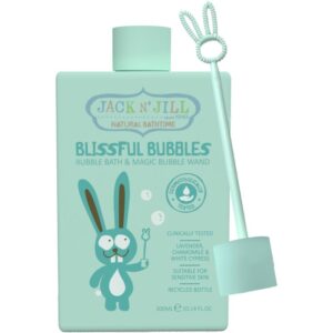 Jack N’ Jill Natural Bathtime Blissful Bubbles spuma de baie cu inel pentru baloane de săpun 300 ml-Țena