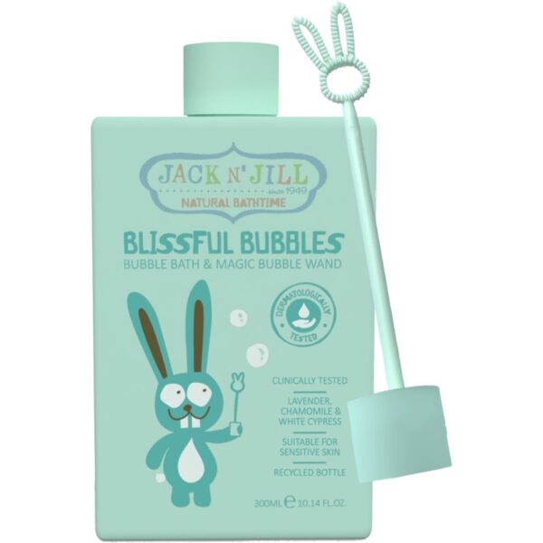 Jack N’ Jill Natural Bathtime Blissful Bubbles spuma de baie cu inel pentru baloane de săpun 300 ml-Țena