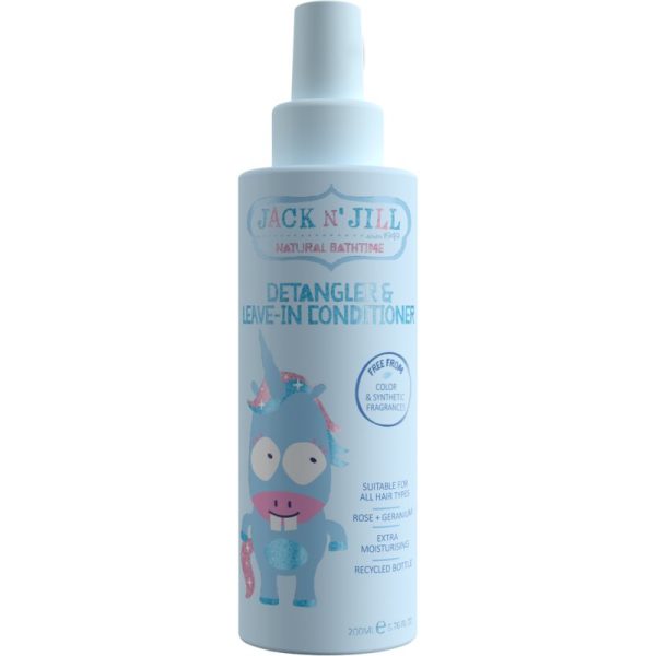 Jack N’ Jill Natural Bathtime Leave-in Conditioner conditioner Spray Leave-in pentru copii 200 ml-ro