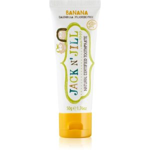 Jack N’ Jill Natural pasta de dinti naturala pentru copii aroma Banana 50 g-ro