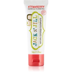 Jack N’ Jill Natural pasta de dinti naturala pentru copii aroma Strawberry 50 g-ro