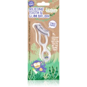 Jack N’ Jill Silicone periuta de dinti si gingii pentru copii fin 1 buc-ro