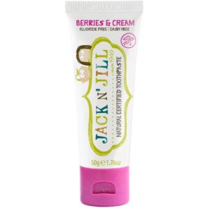 Jack N’ Jill Toothpaste pasta de dinti naturala pentru copii aroma Berries & Cream 50 g-ro