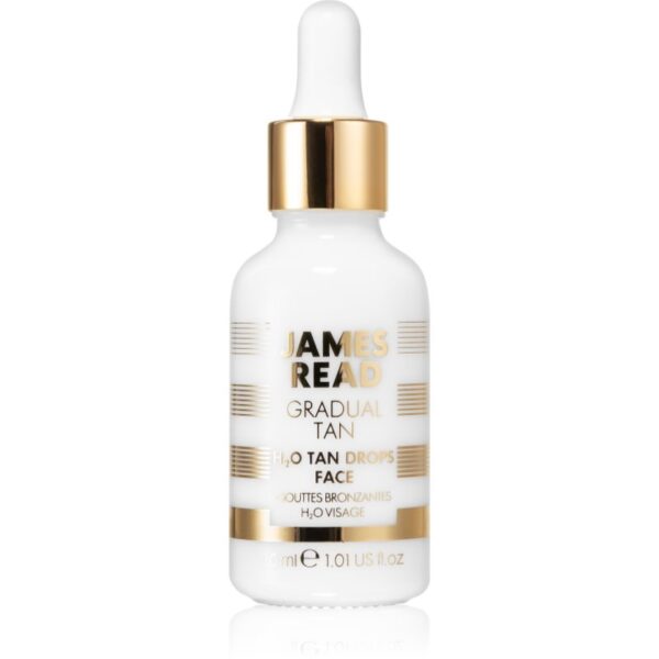 James Read Gradual Tan H2O Tan Drops picaturi pentru bronzare faciale culoare Light/Medium 30 ml-ro