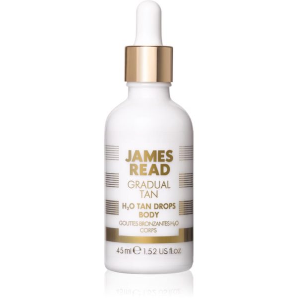 James Read Gradual Tan H2O Tan Drops picaturi pentru bronzare pentru corp culoare Light/Medium 45 ml-ro